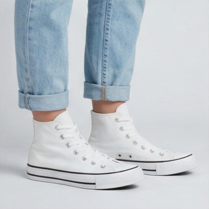 High Top Canvas Sneaker