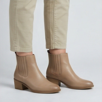 Leather Ankle Boot Bootie