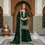 Jade Jewel Sharara Suit