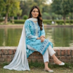 Sky Serenity Kurta Pant